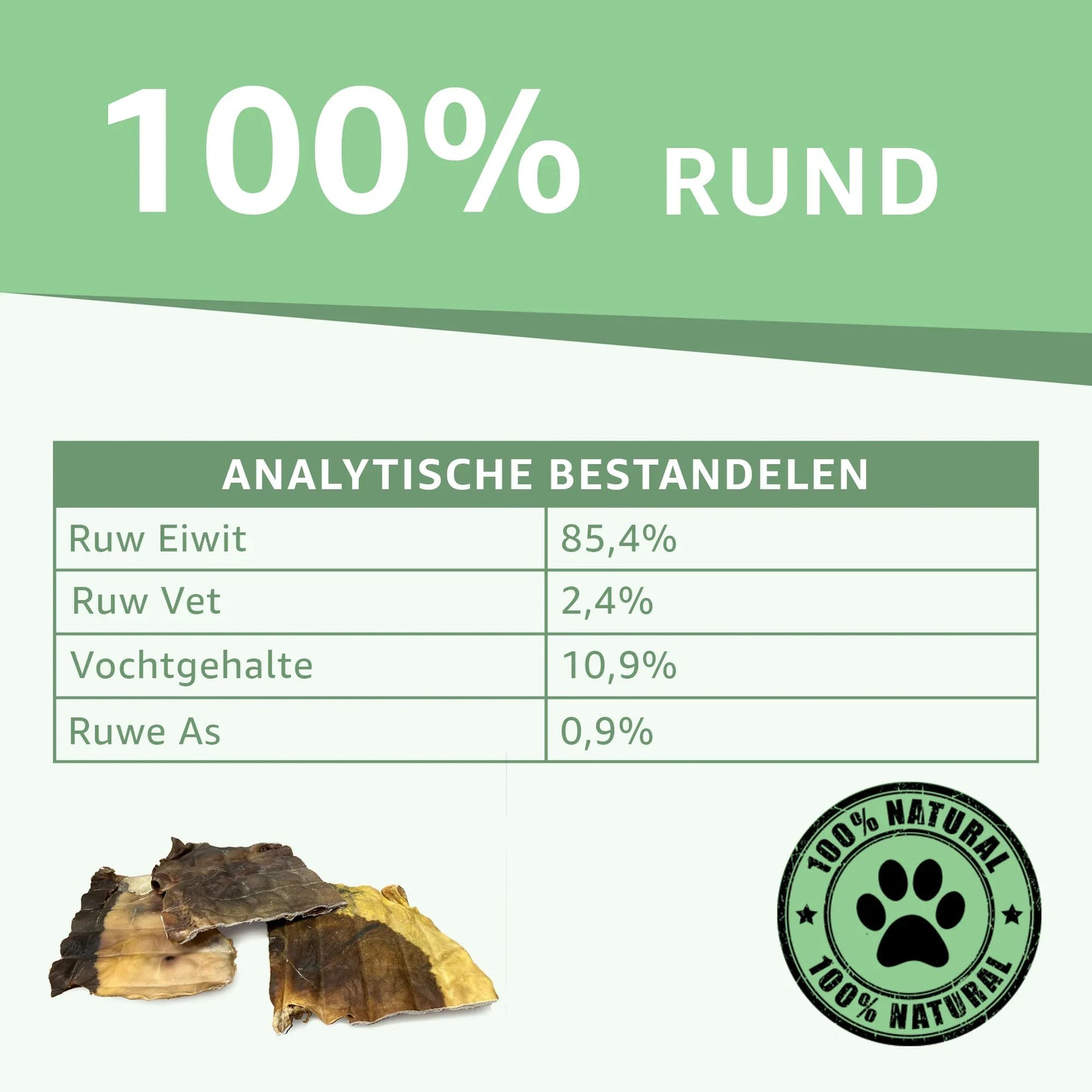 Runderkophuid Platen - Woefwoefsnacks