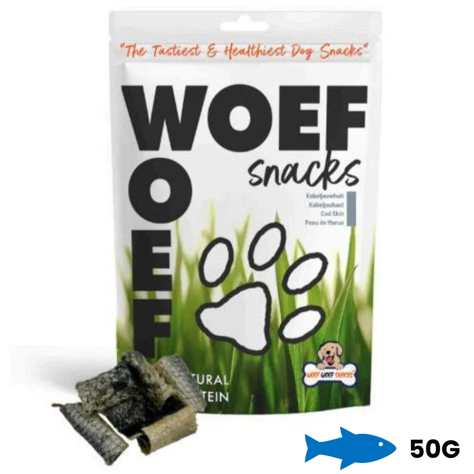 Kabeljauwhuid - Woefwoefsnacks