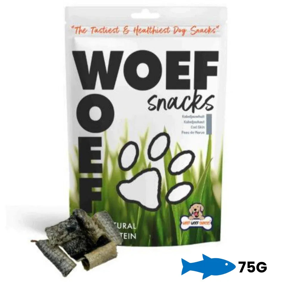 Kabeljauwhuid - Woefwoefsnacks