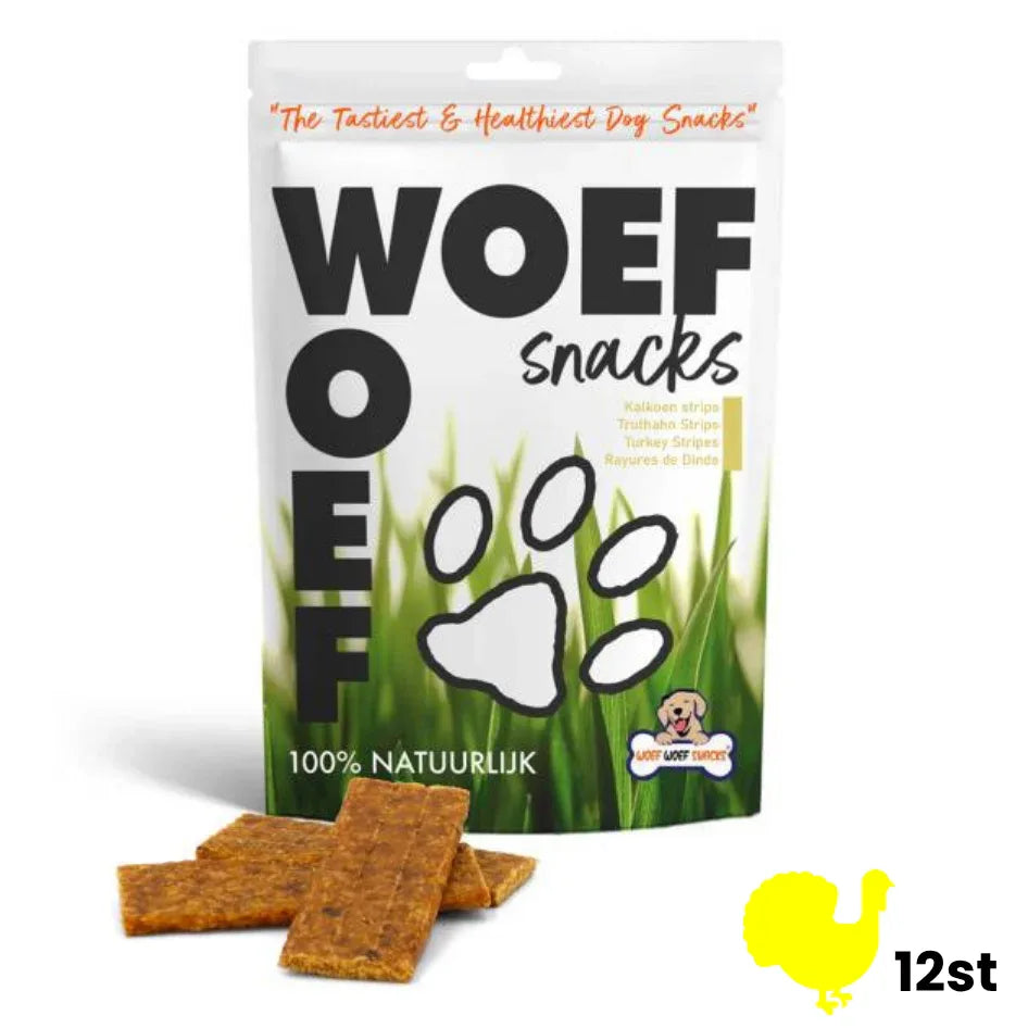 Kalkoen strips - Woefwoefsnacks