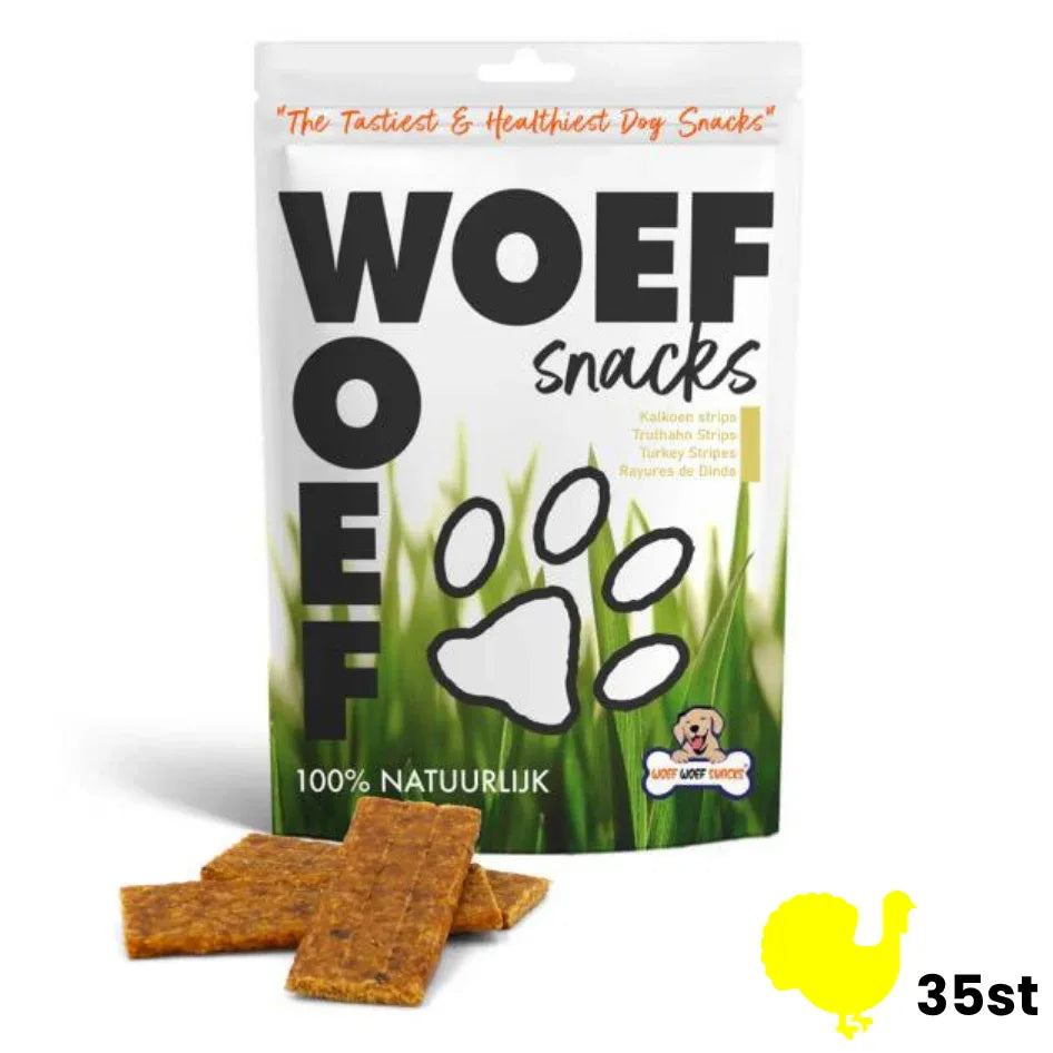Kalkoen strips - Woefwoefsnacks