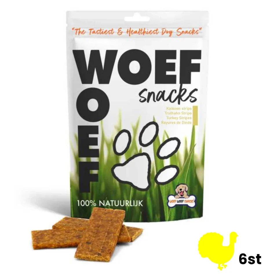 Kalkoen strips - Woefwoefsnacks