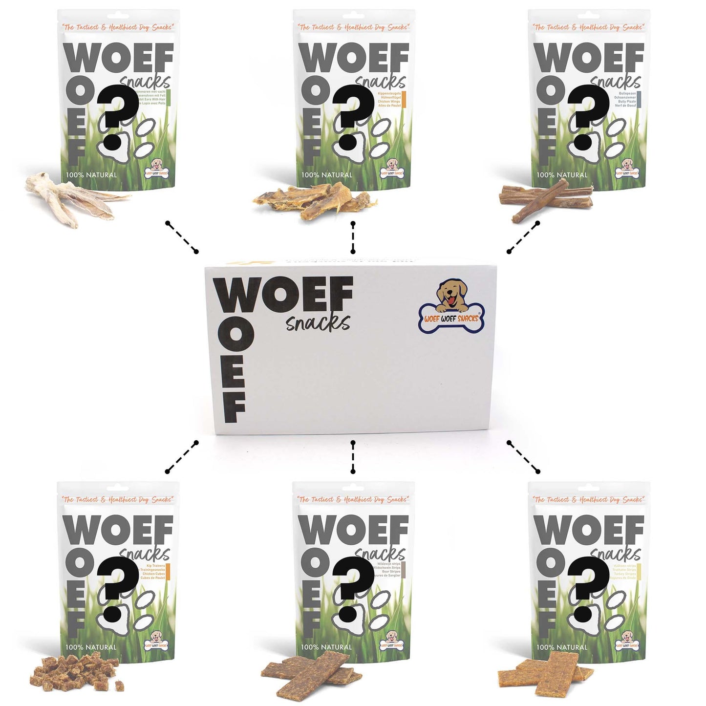 Cadeaubox - Woefwoefsnacks