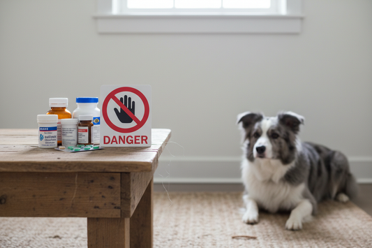 Waarschuwing: hond mag geen paracetamol - giftig en levensgevaarlijk - Woef Woef Snacks