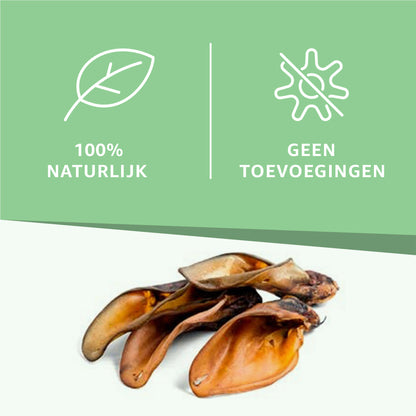 Natuurlijke buffeloren hondensnack: een smakelijk en gezond tussendoortje voor je trouwe viervoeter! Gemaakt van hoogwaardig buffelvlees, rijk aan eiwitten en laag in vet. De ideale keuze om de kauwbehoefte van je hond te bevredigen en tegelijkertijd tandplak te verminderen. Verwen je hond met deze langdurige traktatie en ondersteun zijn algehele welzijn.