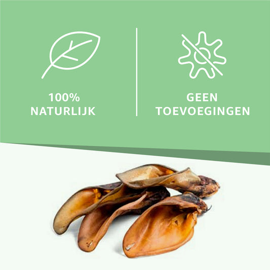 Natuurlijke buffeloren hondensnack: een smakelijk en gezond tussendoortje voor je trouwe viervoeter! Gemaakt van hoogwaardig buffelvlees, rijk aan eiwitten en laag in vet. De ideale keuze om de kauwbehoefte van je hond te bevredigen en tegelijkertijd tandplak te verminderen. Verwen je hond met deze langdurige traktatie en ondersteun zijn algehele welzijn.