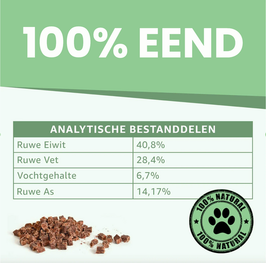 Puppy training snacks (eend)