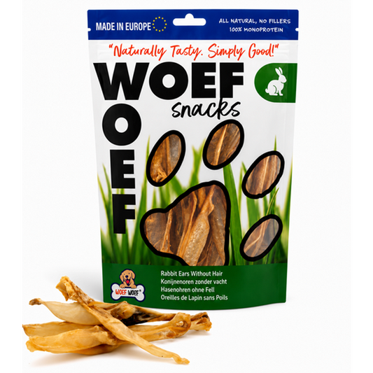 Konijnenoren zonder haar