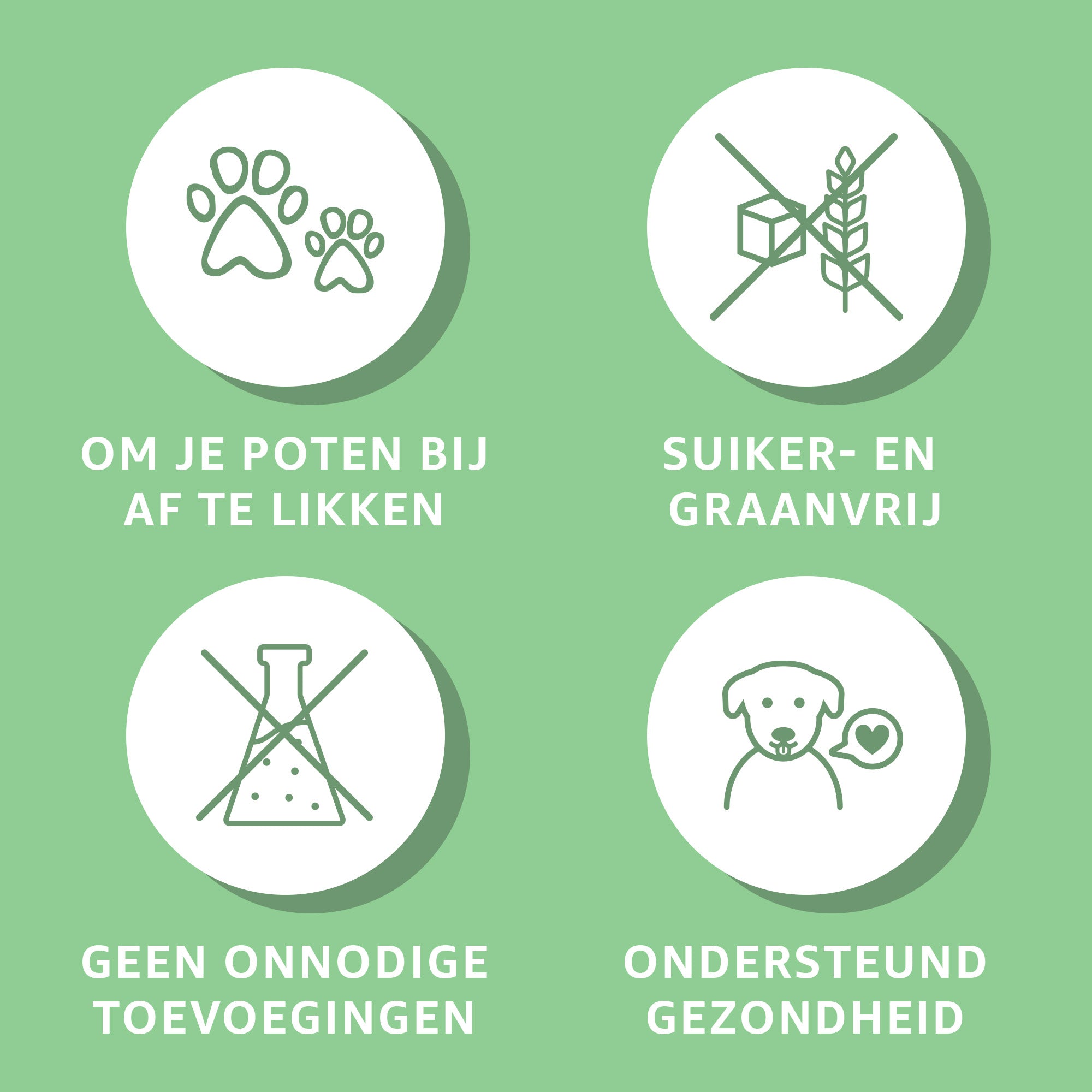 Een infographic die laat zien waarom Yakkaas zo gezond is.