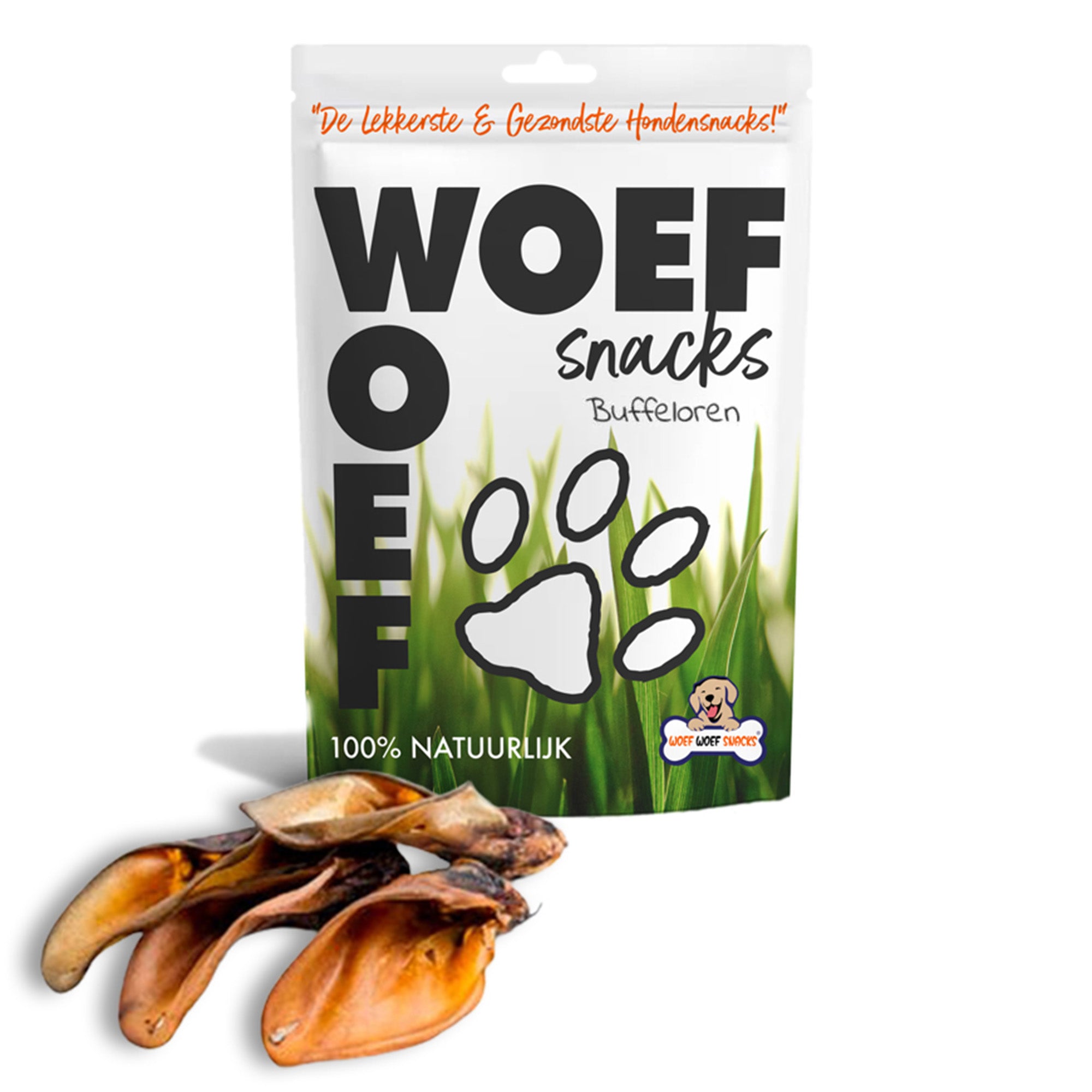 Buffeloren van Woef Woef Snacks speciaal voor honden.